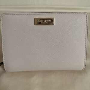 Kate spade cream leather wallet